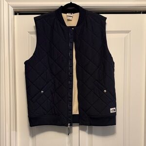 The North Face Navy Quilted Vest